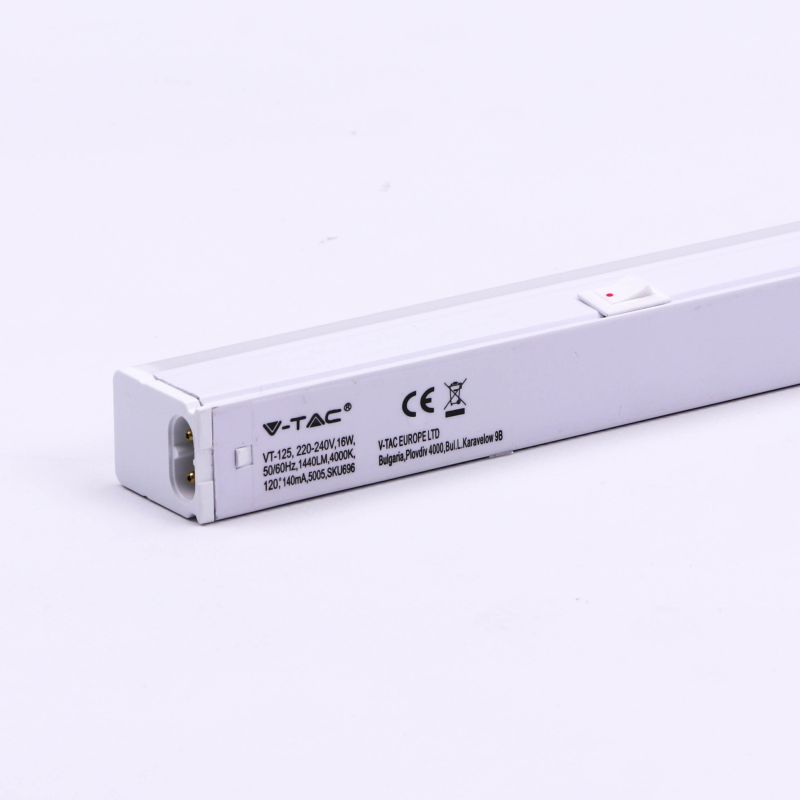 16W LED Batten Fitting SAMSUNG CHIP T5 120cm 4000K