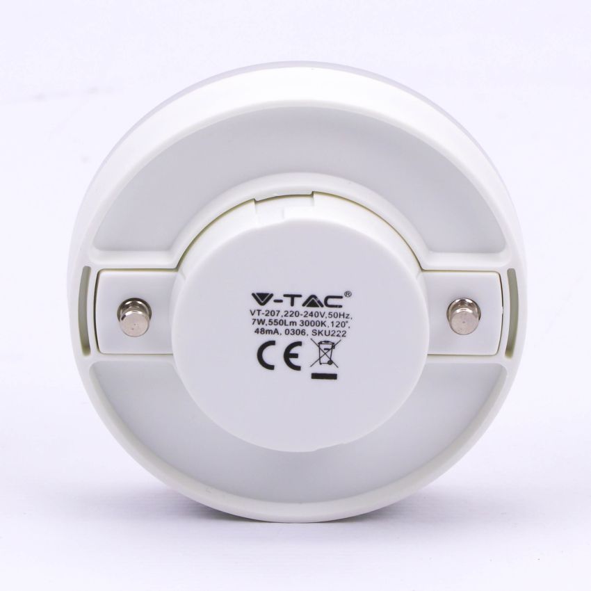 LED Bulb - SAMSUNG CHIP 6.4W GX53 Plastic 3000K