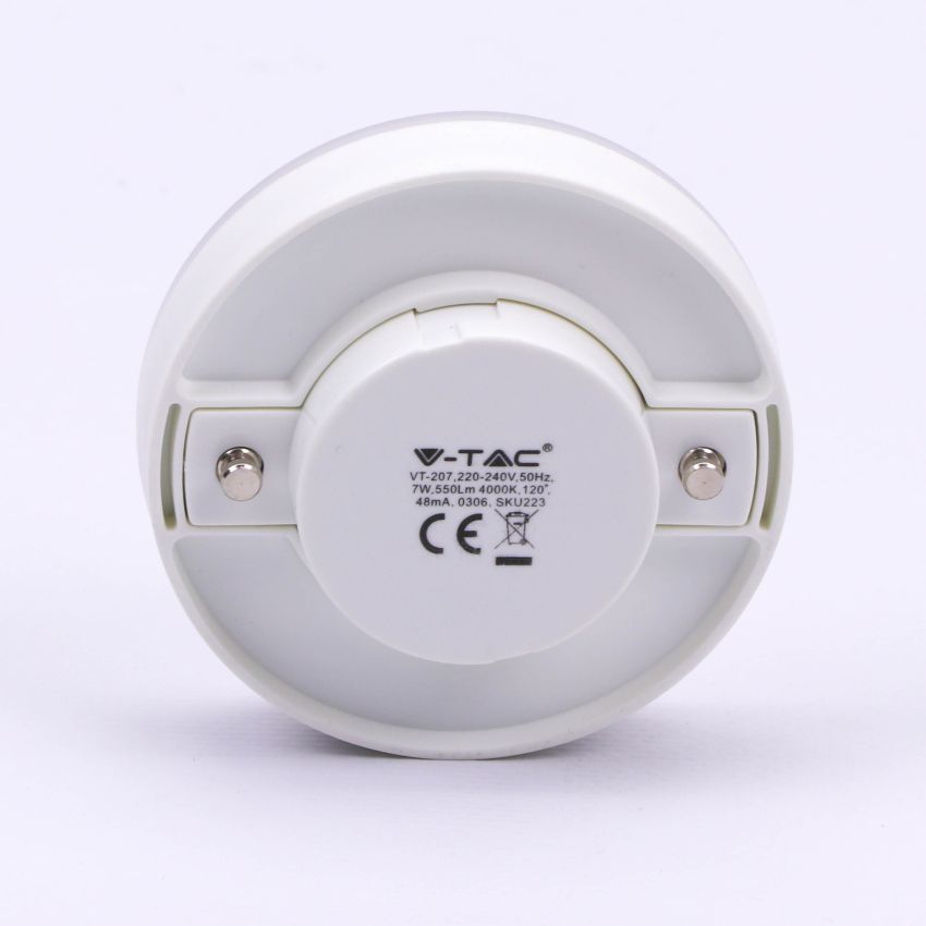 LED Bulb - SAMSUNG CHIP 6.4W GX53 Plastic 4000K