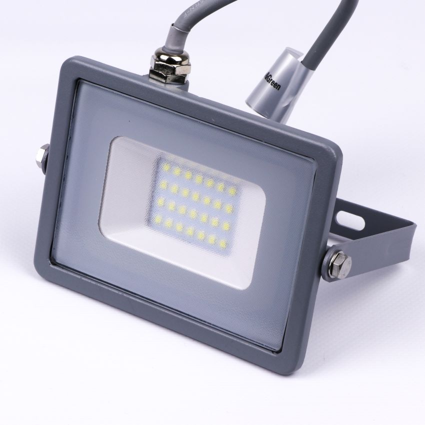 20W LED Floodlight SMD SAMSUNG CHIP Grey Body 6400K