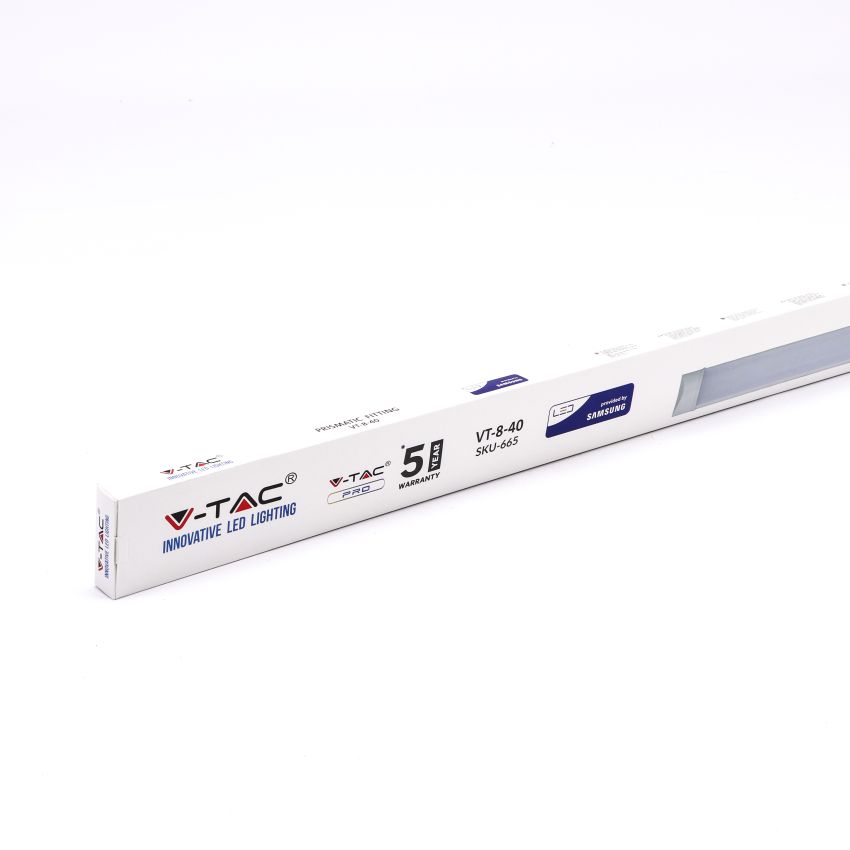 40W LED Grill Fitting SAMSUNG CHIP 120cm 100LM/WATT 3000K