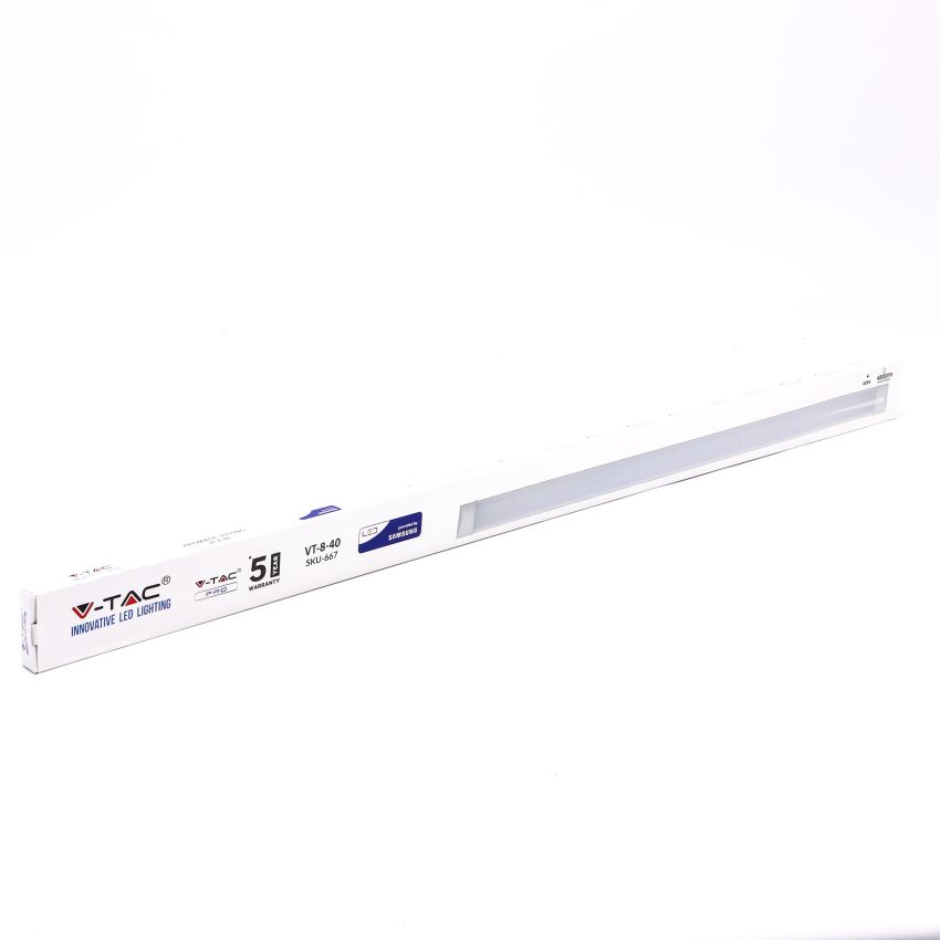 40W LED Grill Fitting SAMSUNG CHIP 120cm 100LM/WATT 3000K