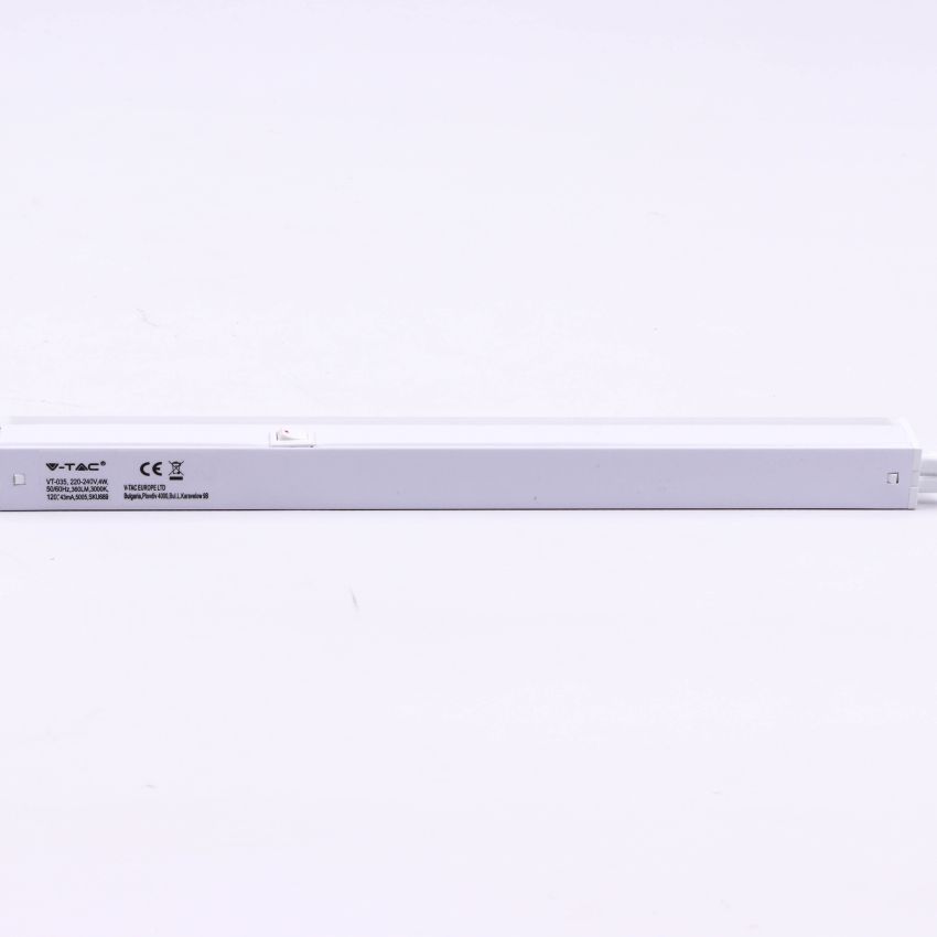4W LED Batten Fitting Square SAMSUNG CHIP T5 30cm 3000K