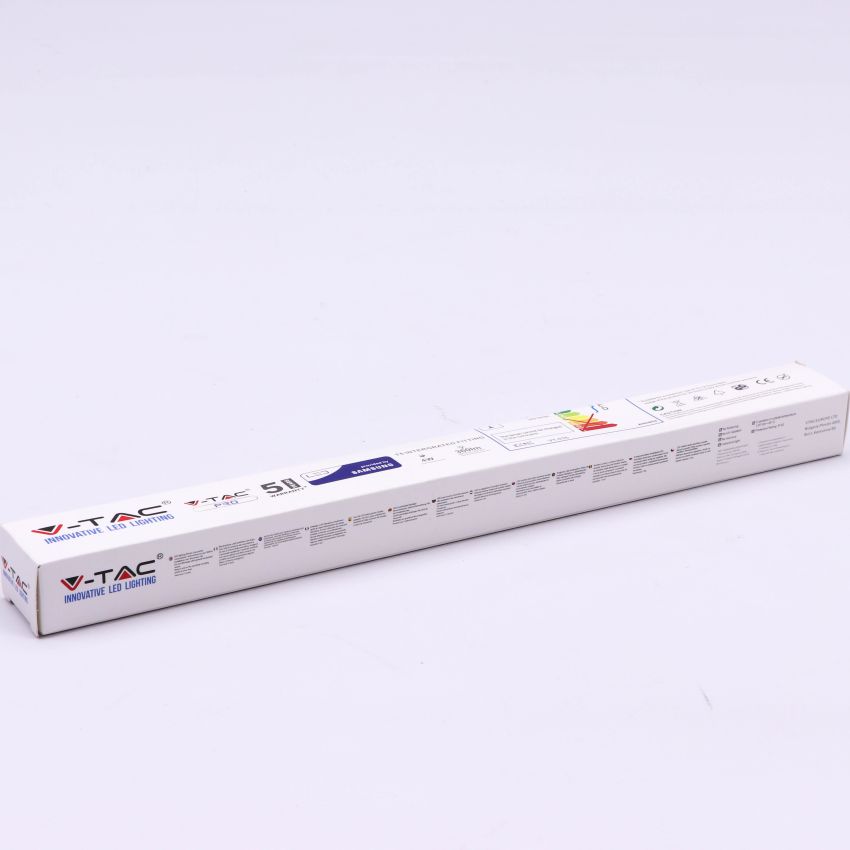 4W LED Batten Fitting Square SAMSUNG CHIP T5 30cm 6400K