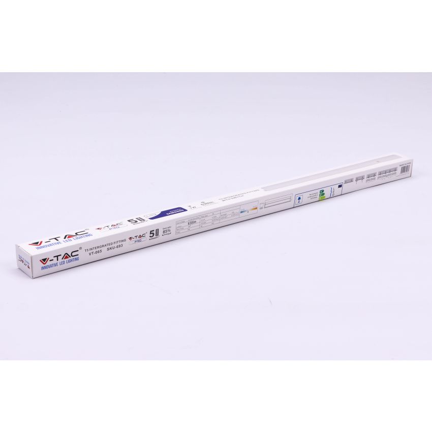 7W LED Batten Fitting SAMSUNG CHIP T5 60cm 4000K