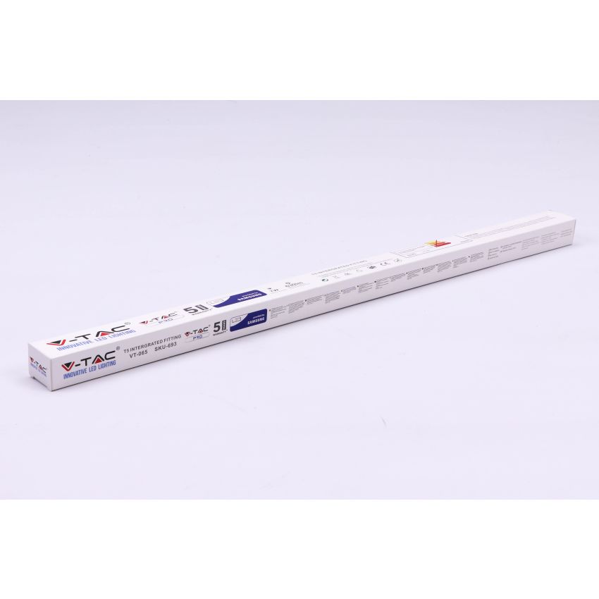 7W LED Batten Fitting SAMSUNG CHIP T5 60cm 4000K
