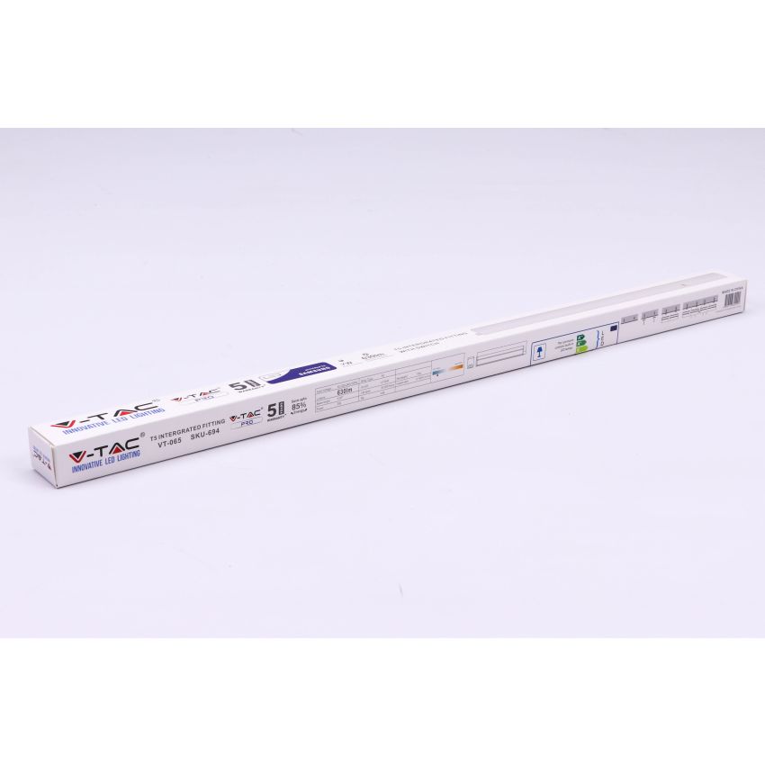 7W LED Batten Fitting SAMSUNG CHIP T5 60cm 6500K