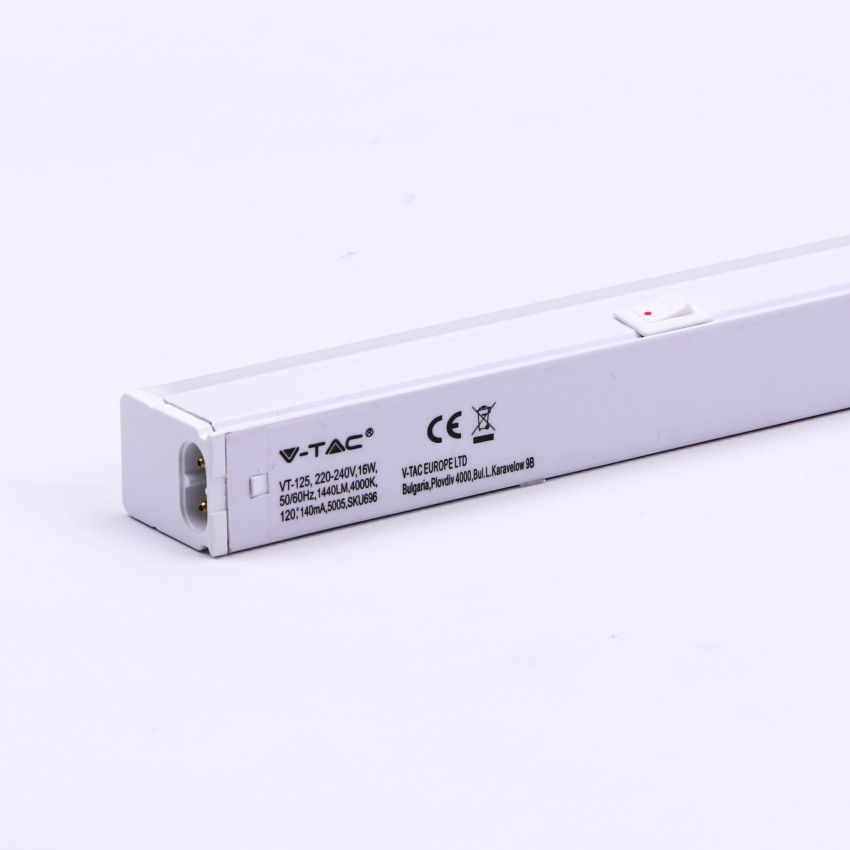 16W LED Batten Fitting SAMSUNG CHIP T5 120cm 4000K